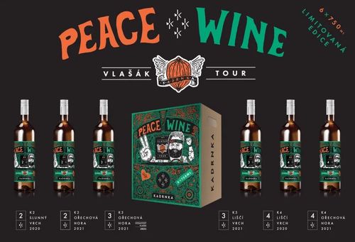 Peace Wine, limitovaná edice 6 lahví