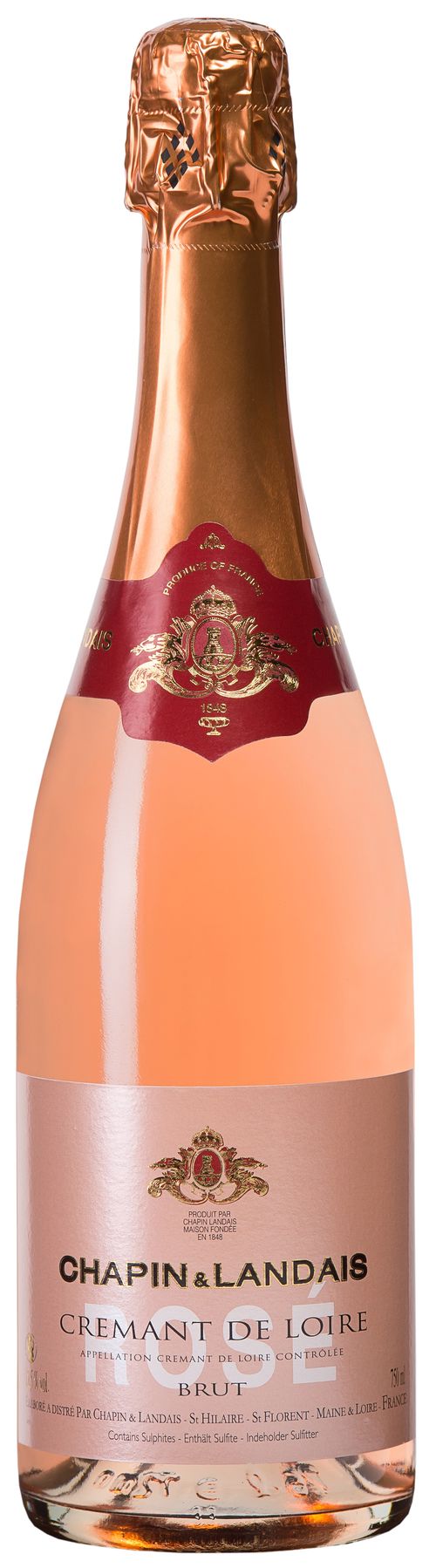 Crémant de Loire Rosé Brut AOC