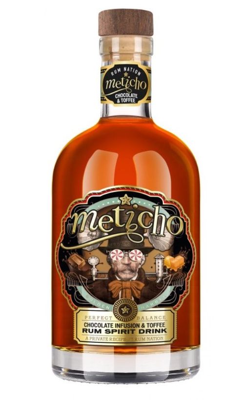 Meticho Rum Chocolate Infusion & Toffee 0,7l 40%