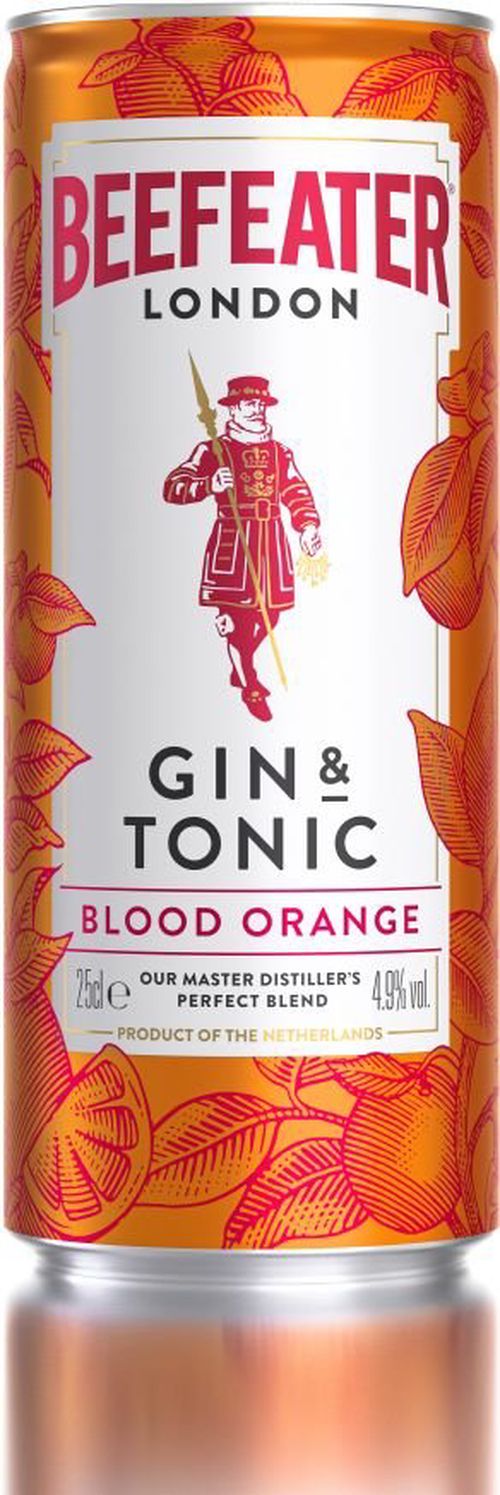 Beefeater Gin&Tonic Blood Orange 0,25l 4,9%