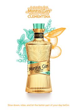 Mintis Gin Clementina 41,8% 0,7l