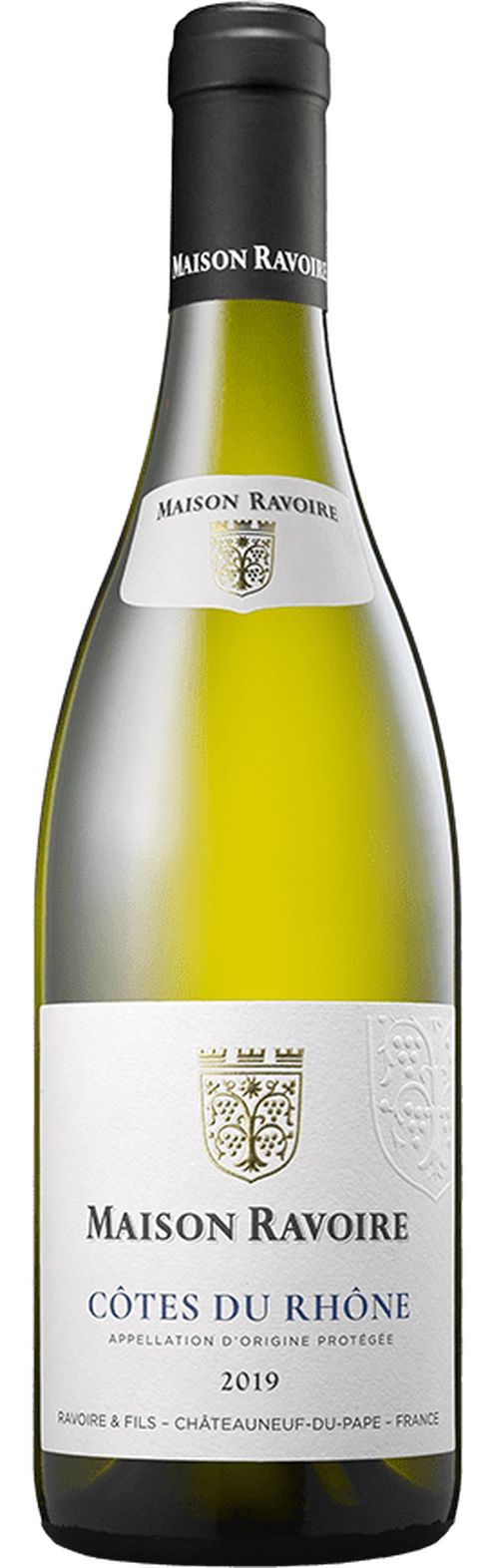 Côtes du Rhône AOP Blanc, Maison Ravoire