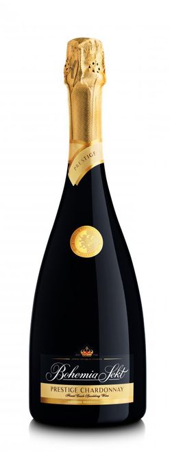 Bohemia sekt Chardonnay Prestige Jakostní šumivé víno stanovené oblasti 0,75l 13,0%