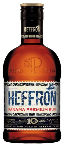 HEFFRON Panama Premium Rum 10yo 40% 0,5L