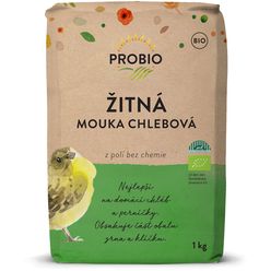 PRO-BIO obchod.spol. s r.o. Mouka žitná chlebová 1 kg BIO PROBIO