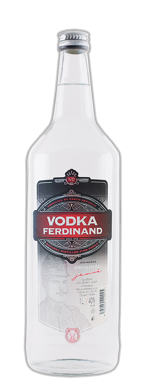 Nela Drinks Vodka Ferdinand 40% 1L