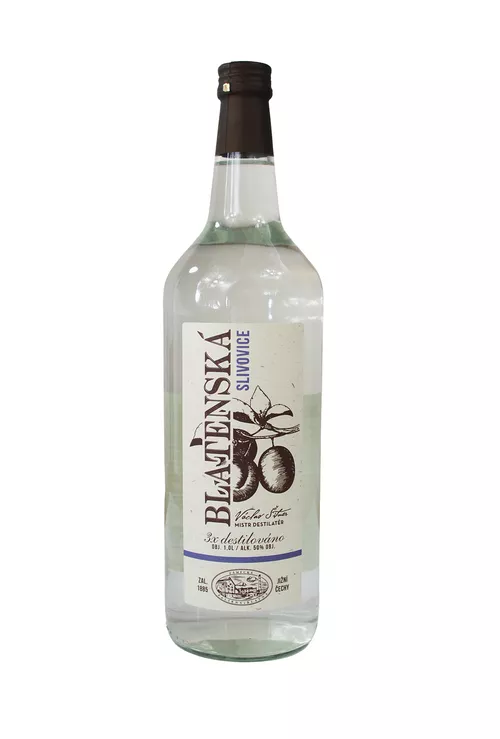 Blatenská Slivovice 50% 1L - pálenka od Šitnera
