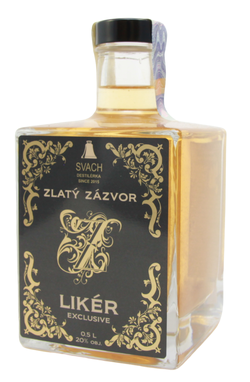 Zlatý Zázvor Exclusive Likér 20% 0,5L