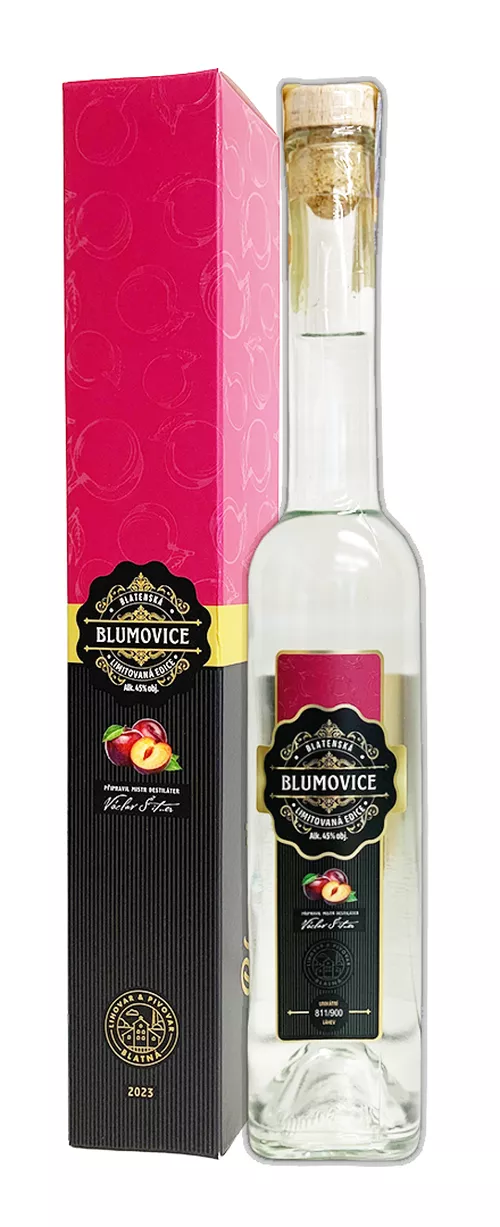 Blatenská blumovice 45% 0,2L L.E.