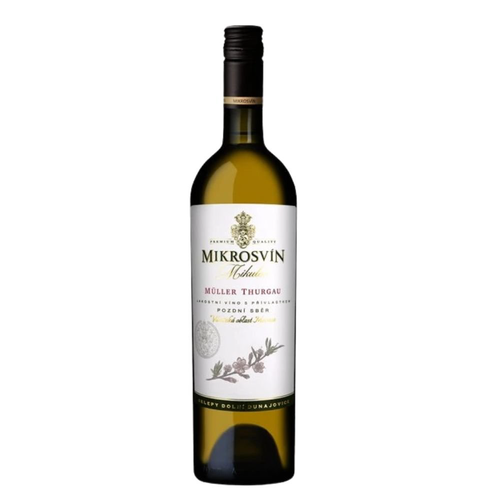 Mikrosvín Mikulov Müller Thurgau Pozdní sběr 2024 0,75l 12%
