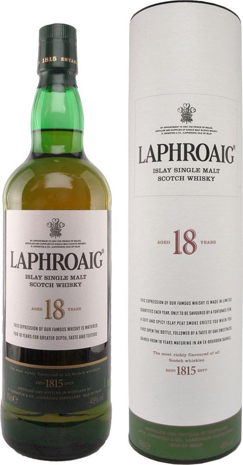 Laphroaig 18y 0,75l 48% GB / Bourbon