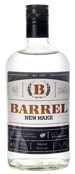 B.Barrel New Make "whisky" 45% 0,7L