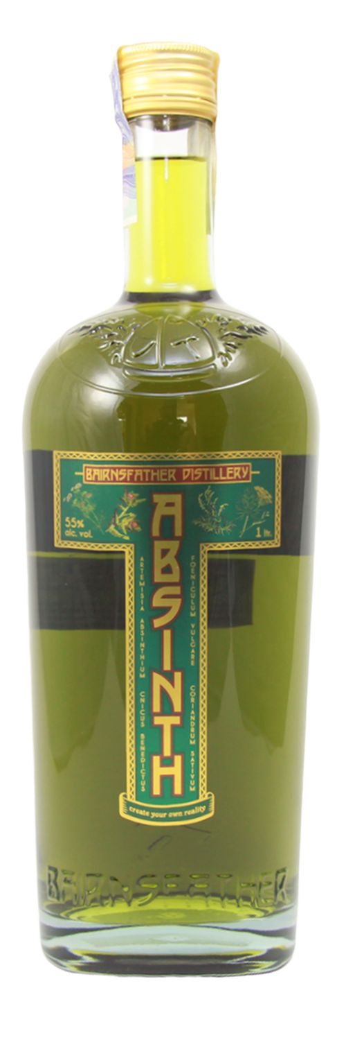 Bairnsfather Bitter Absinth 55% 1L - poctivý absinth