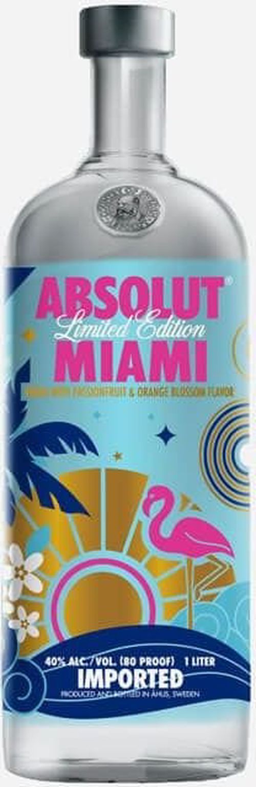 Absolut Miami 1l 40% L.E.