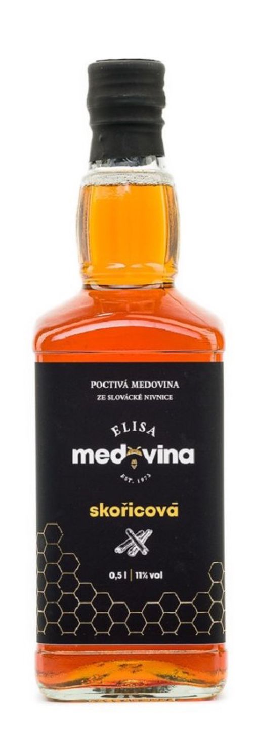 Medovina Elisa Skořicová 0,5l 11%