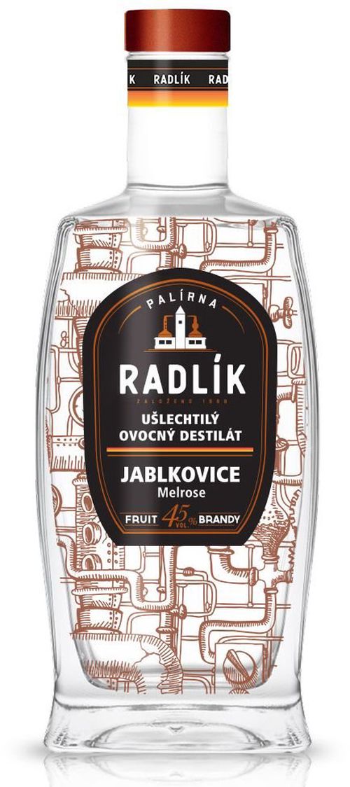 Radlík Jablkovice Melrose 0,5l 45%