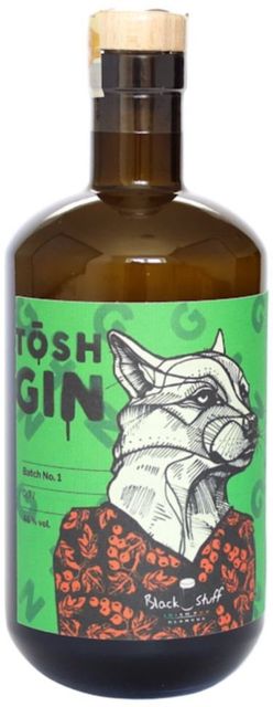 Tosh Gin Black Stuff 0,7l 46% L.E.