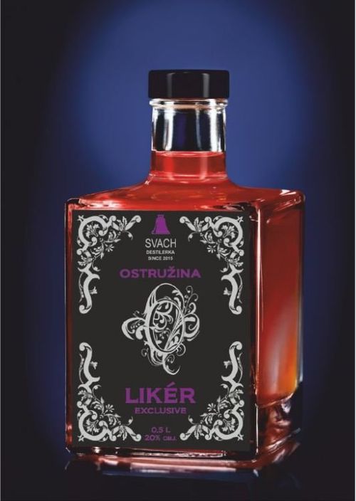 Exclusive Likér Ostružina 0,5l 20%