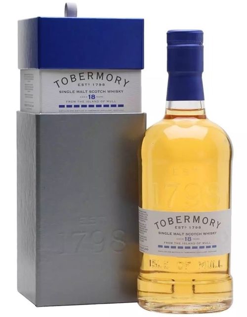 Tobermory 18y 0,7l 46,3% GB