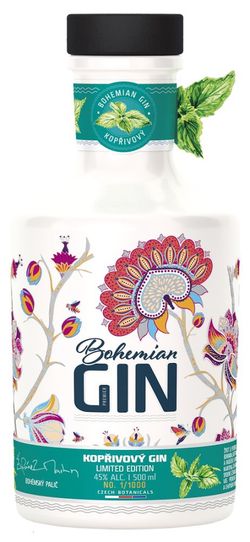 Bohemian Gin Kopřivový 0,5l 45% L.E.