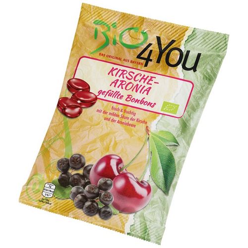 Wiedenbauer Bonbon Spezialitäten Produktions & Vertriebs GmbH & Co. KG Bonbony Višeň-Arónie 75 g BIO