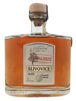 Ullersdorf Zlatá slivovice - PORTO 45% 0,5L