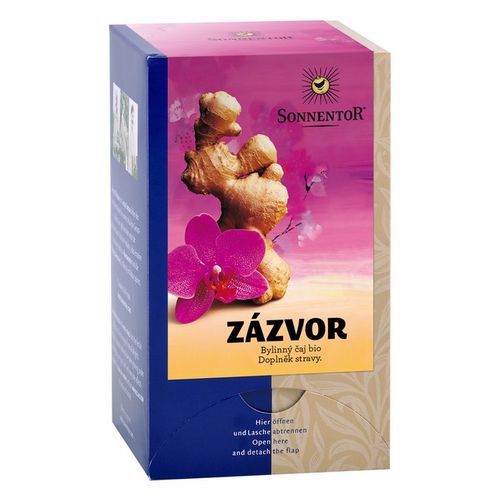 ČAJ PORCOVANÝ - ZÁZVOR 20 G BIO SONNENTOR