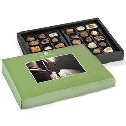 Chocolissimo - Zelená bonboniéra s Vaší fotografií - maxi 360 g