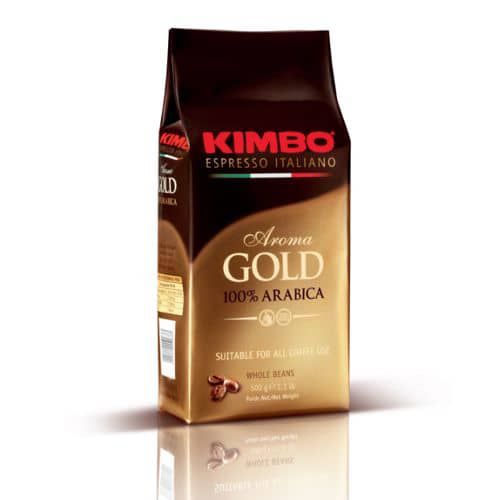 DeLonghi Kimbo Kimbo Aroma Gold 100% Arabica zrnková káva 1 kg