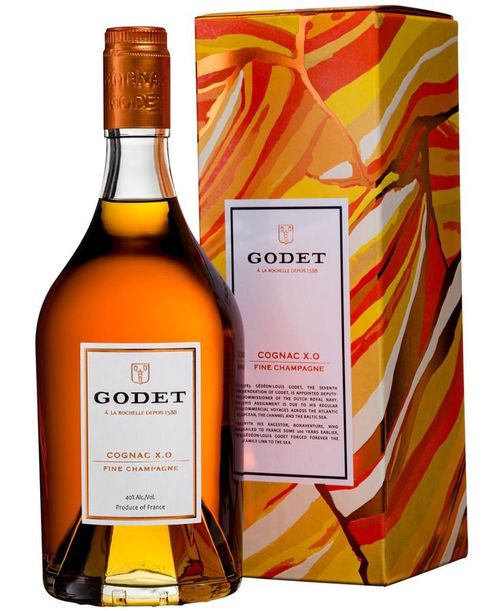 Godet Cognac XO Fine Champagne Bonaventure 0,7l 40%