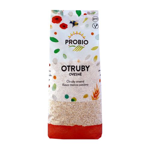 PRO-BIO obchod.spol. s r.o. Otruby ovesné BIO PROBIO 300 g