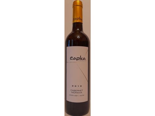 Čapka Vinařství Čapka Cabernet Moravia 13% 0,75L