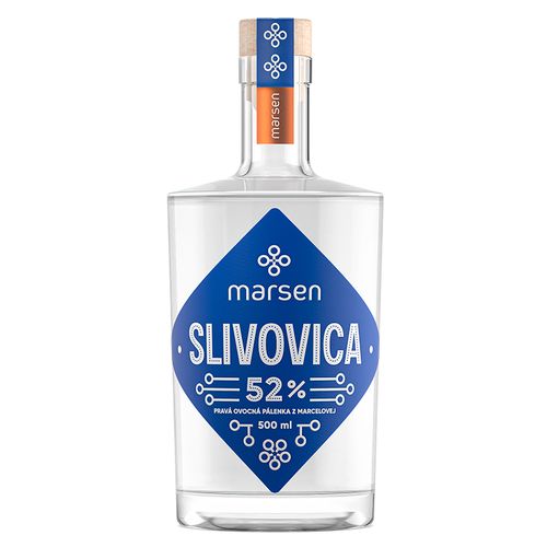 Marsen Slivovica Traditional 52% 0,5 l