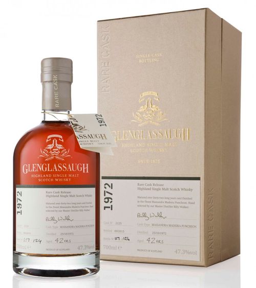 Glenglassaugh Single Cask 44y 1972 0,7l 42,4% / Rok lahvování 2016, Massandra Sherry Finish