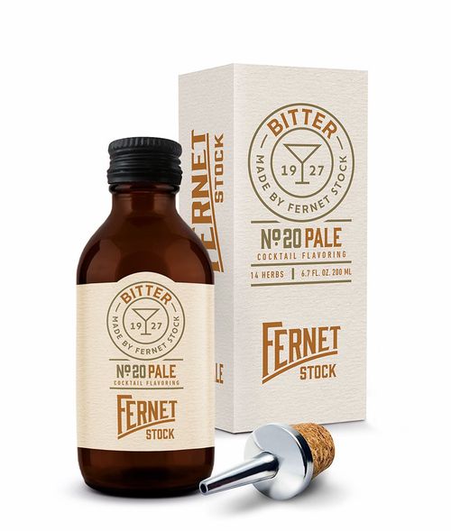 Fernet Stock Bitter N0 20 Pale 0,2l 48%