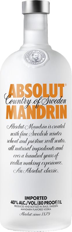 Absolut Mandrin 40% 1l