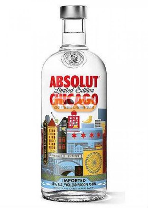 Absolut Chicago 0,75l 40% L.E.