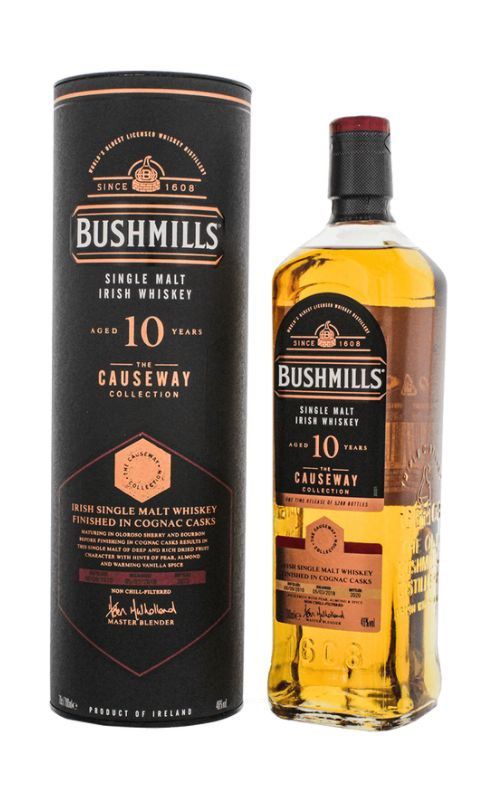 Bushmills The Causeway Collection 10y 2010 0,7l 46% Tuba / Rok lahvování 2020