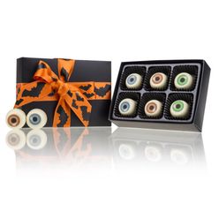 Chocolissimo - Strašidelné oči-čokoládové pralinky v krabičce L 60 g