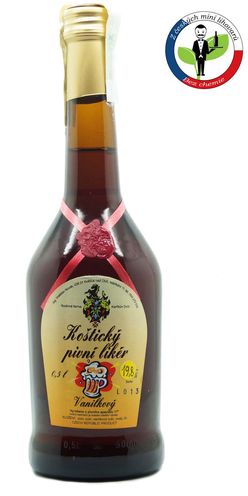 Karfíkův dvůr Karfíkův pivní likér s vanilkou 19,8% 0,5l