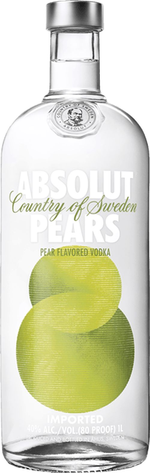 Absolut Pears 40% 1l