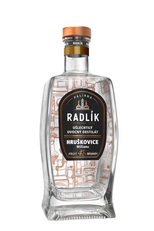 Palírna Radlík Hruškovice Williams 45% 0,5L