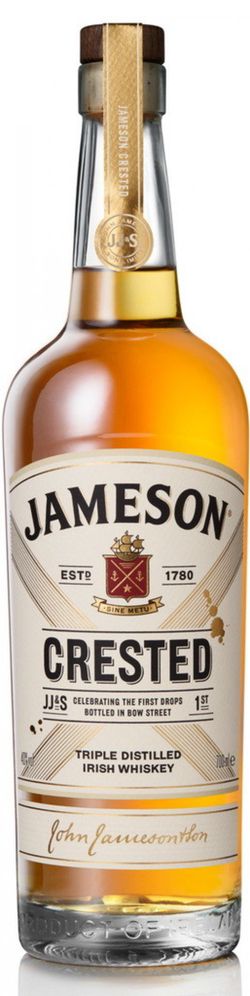 Jameson Crested Triple Distilled Whiskey 40% 0,7l