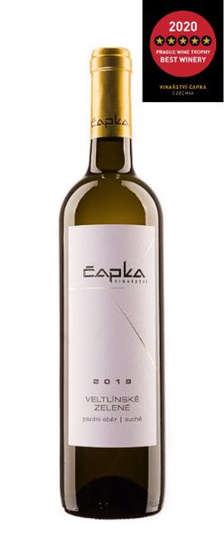 Čapka Vinařství Čapka Veltlínské Zelené 12% 0,75l