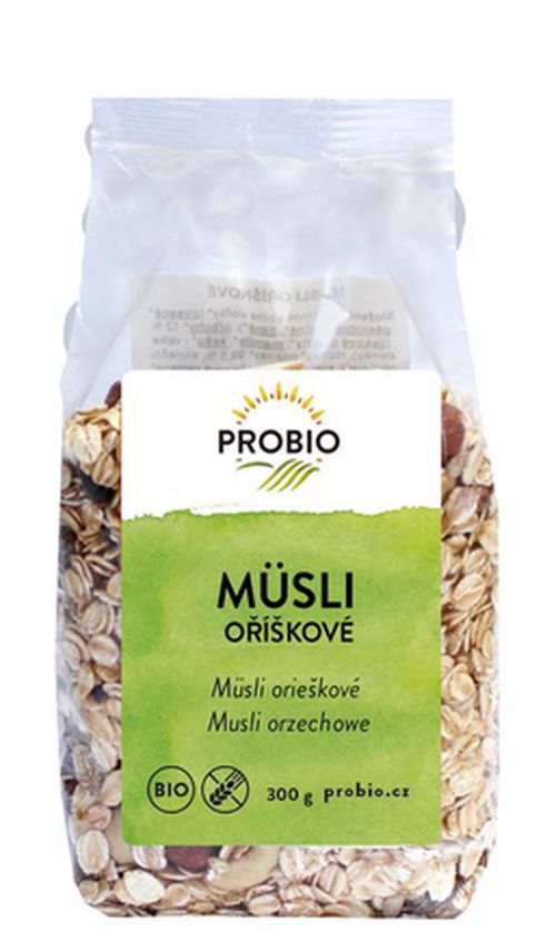 PRO-BIO obchod.spol. s r.o. Müsli oříškové 300 g BIO PROBIO