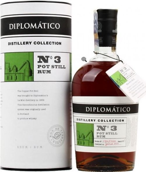 Diplomático Diplomatico Distillery Collection Nº 3 Pot Still 47% 0,7l