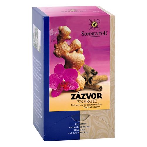 ČAJ PORCOVANÝ - ZÁZVOR ENERGIE 30 G BIO SONNENTOR