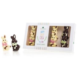 Chocolissimo - Velikonoční čokoládky - figurky ve tvaru zajíčků 95 g