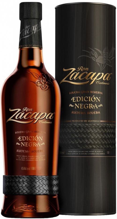 Ron Zacapa Edición Negra 43% 1l