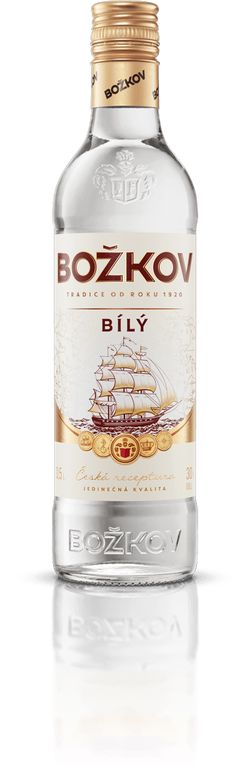 Božkov bílý 30% 0,5l